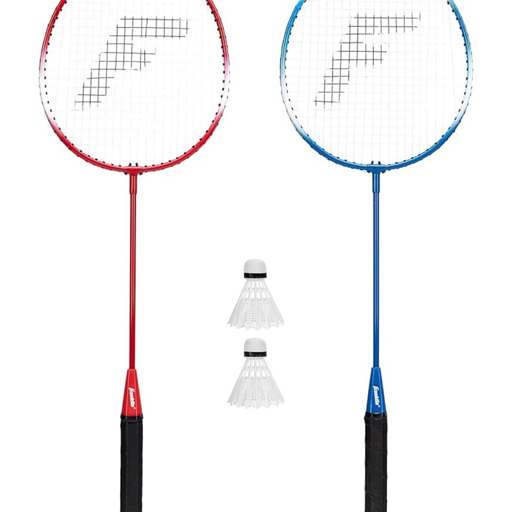 Brand New Red and Blue Badminton Set